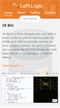 Mobile Screenshot of leftlogic.com